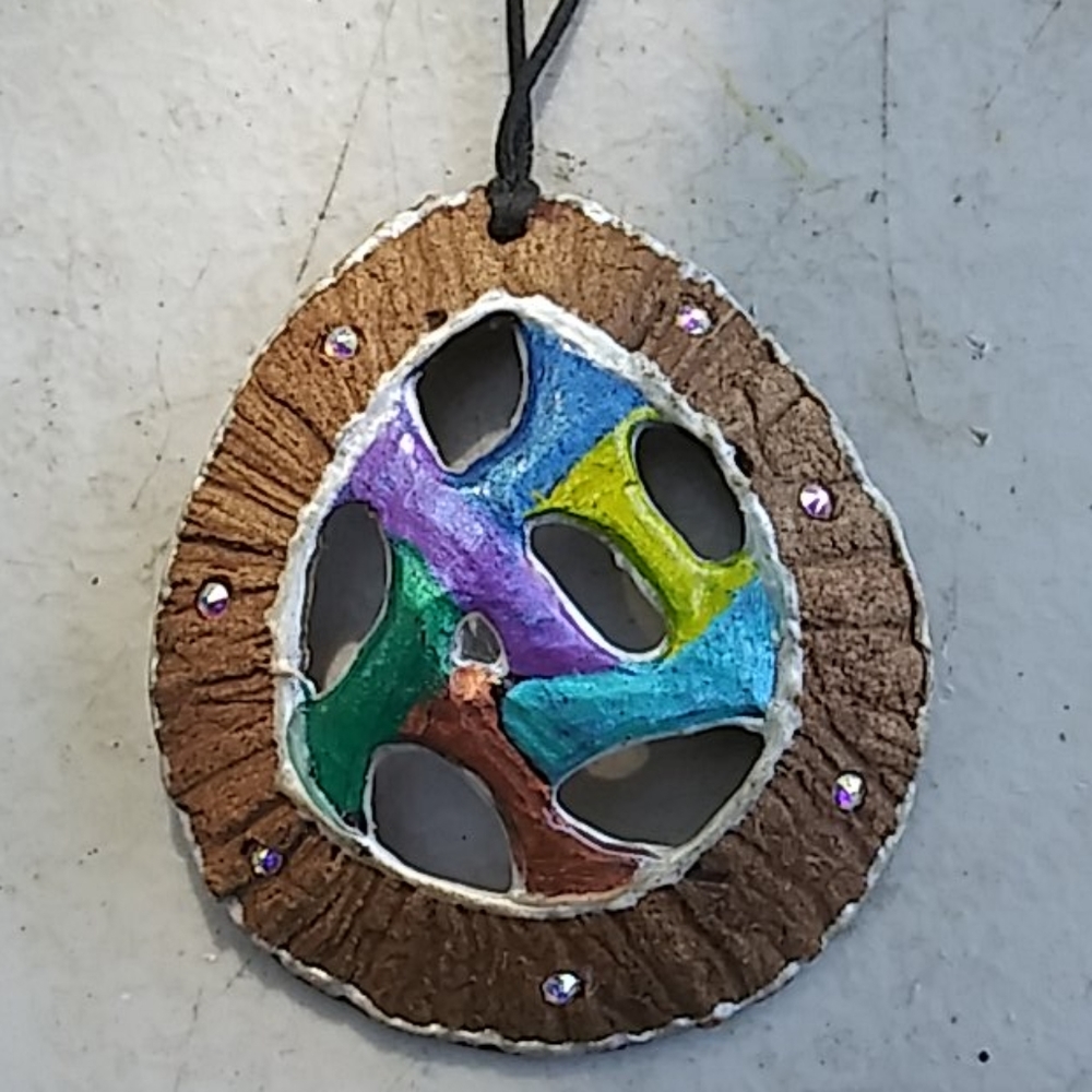 Ajustable Coconut Choker